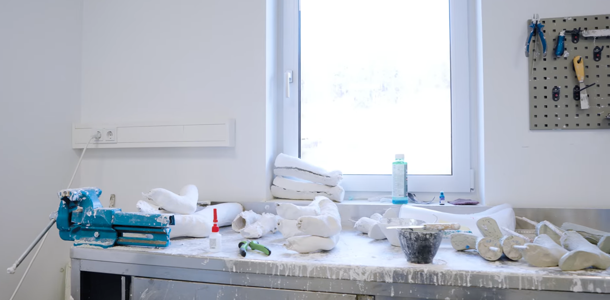 Traditional Plaster Casting Method